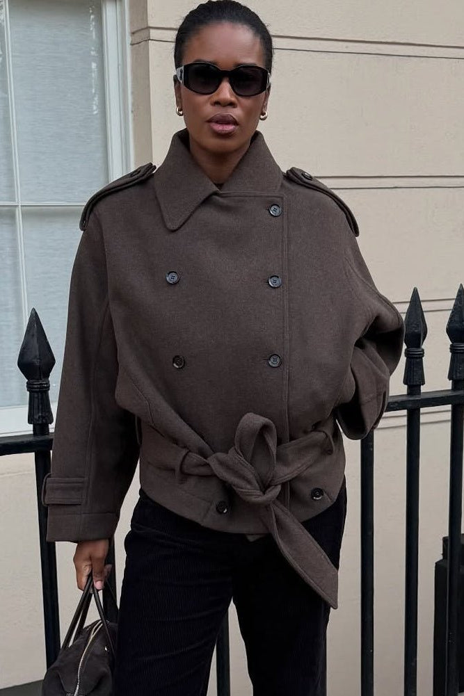 SOKYND Alicia Double Breasted Belted Coat CoatSOKYND-348759-XS-OS-66839XS