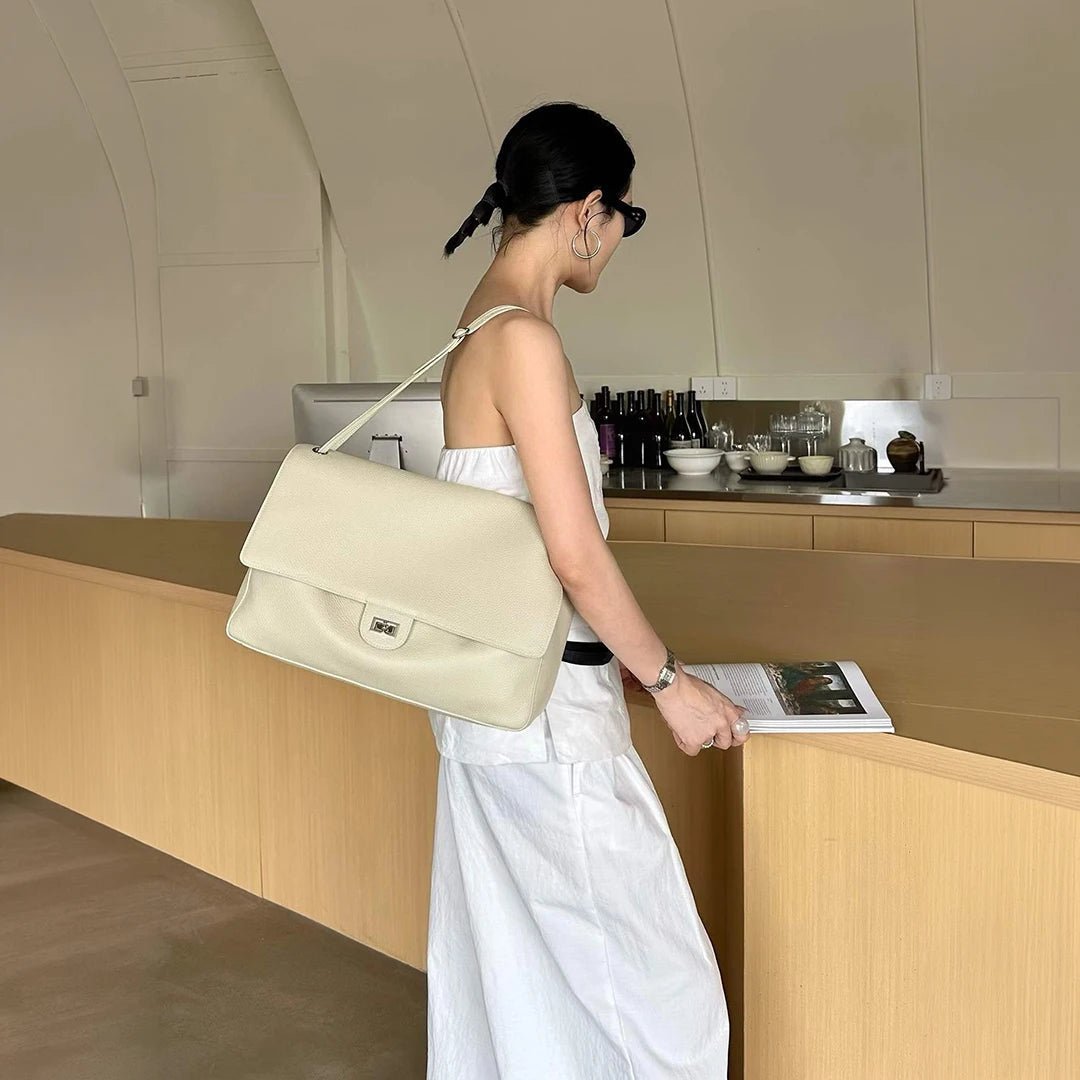 SOKYND Angela Chevron Crossbody Bag BagSOKYND-931735-BEI-OS-54615Beige