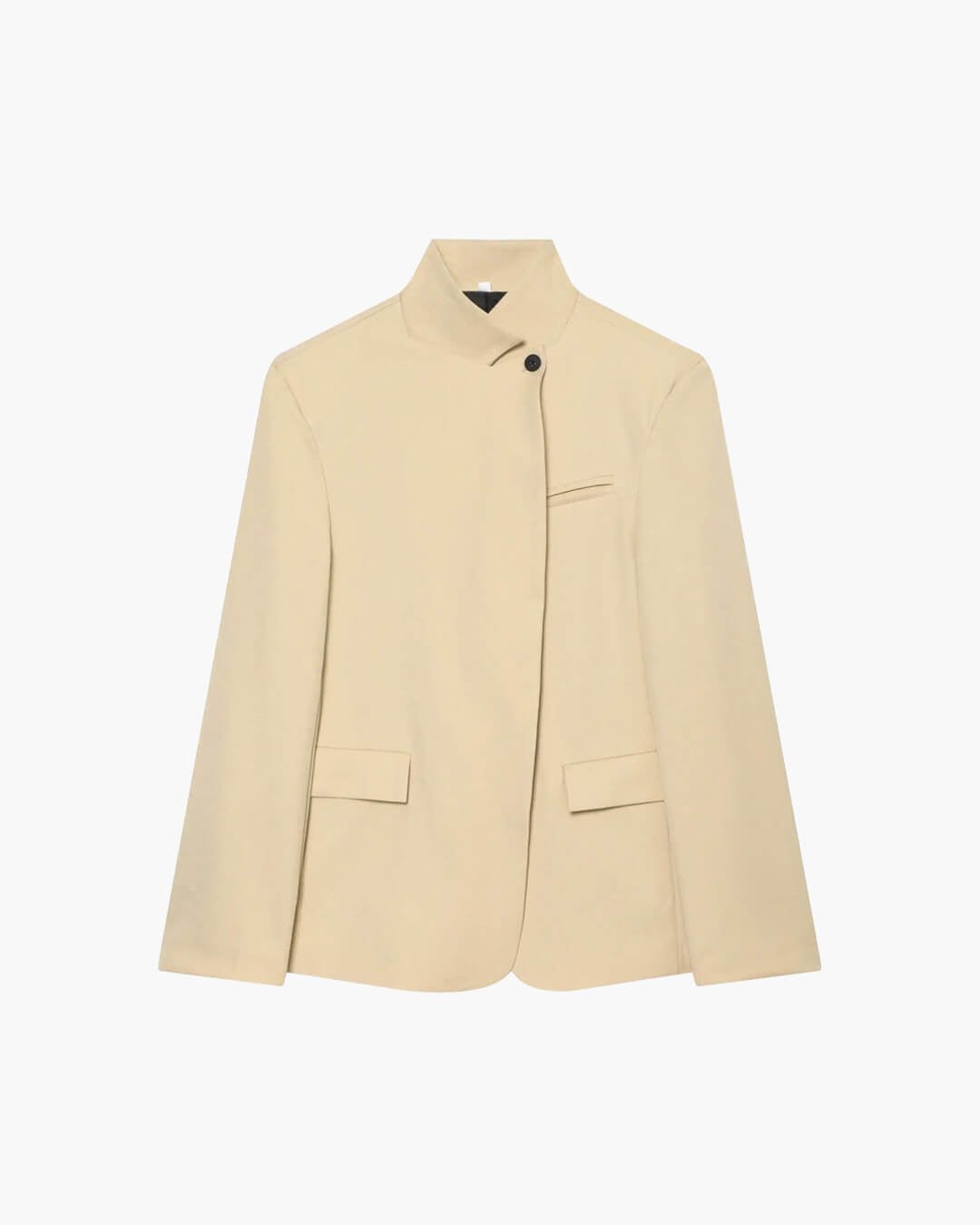 SOKYND Annie Vintage Asymmetric Blazer JacketSOKYND-119575-BEI-XS-38519BeigeXS