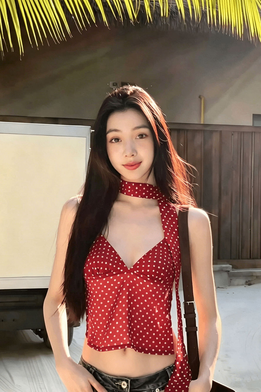 SOKYND Phoebe Polka Dot Backless Cami TopSOKYND-843415-RED-XS-35511RedXS