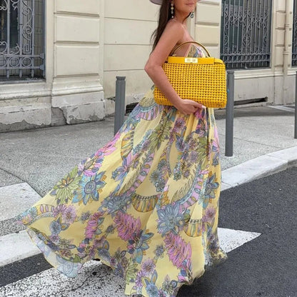 Jesse Floral Chiffon Cami Dress