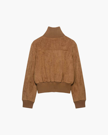 Amanda Cropped Bomber Jacket