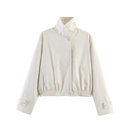 Anne High Neck Zip Jacket