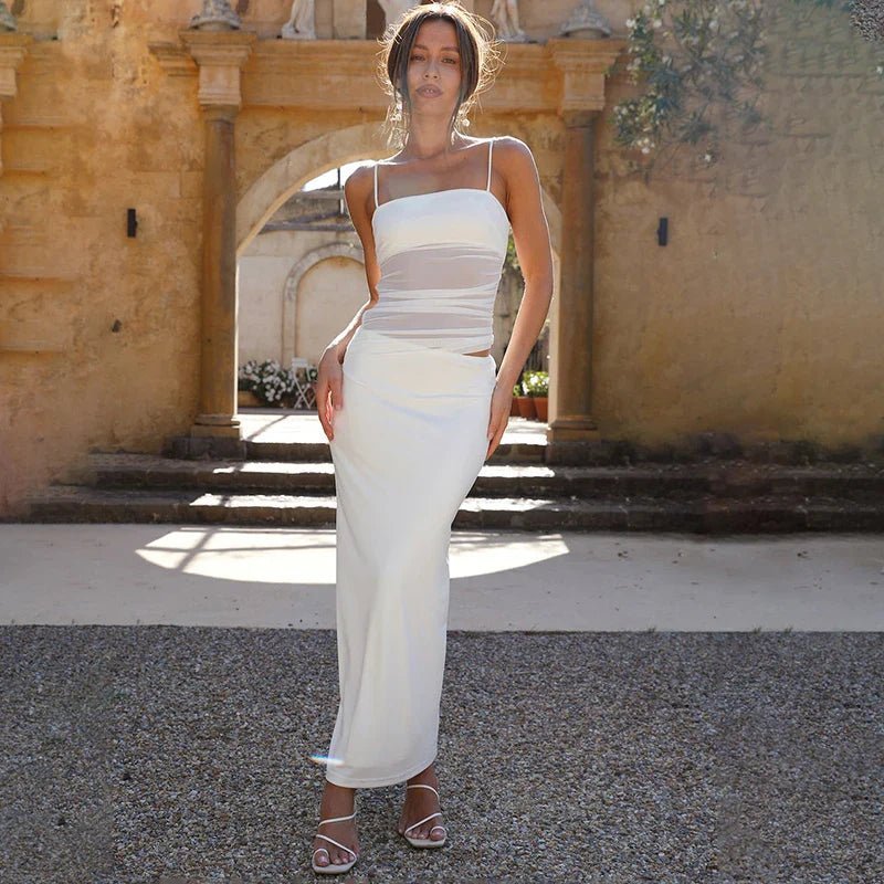 Tatiana Two-Piece Crop Set