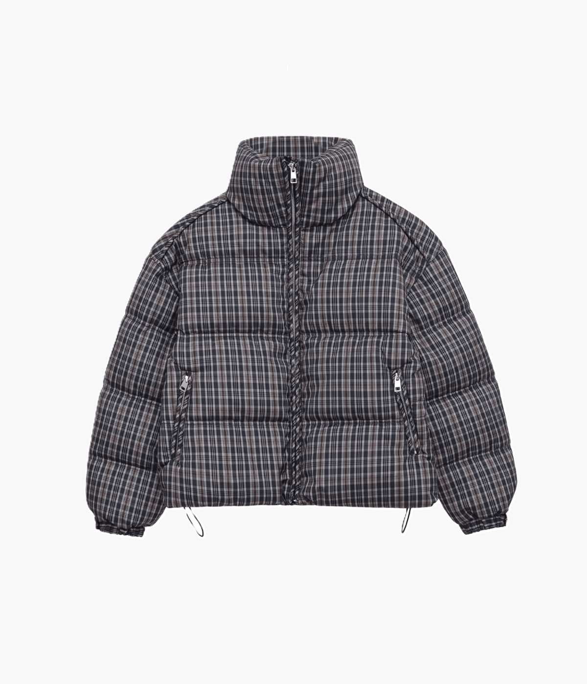 Sabrina Plaid Puffer Jacket