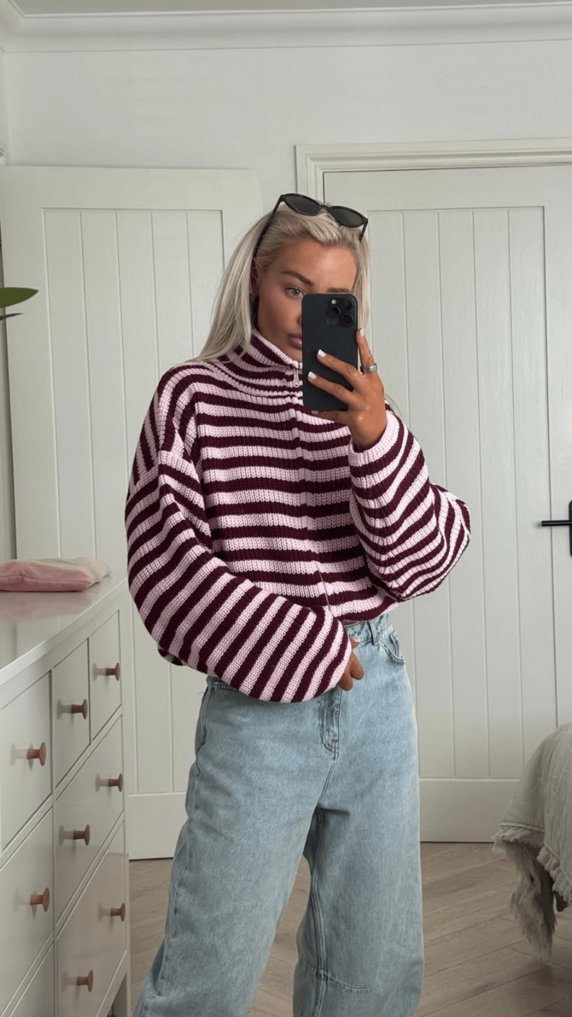 Adella Knit Zip Sweater