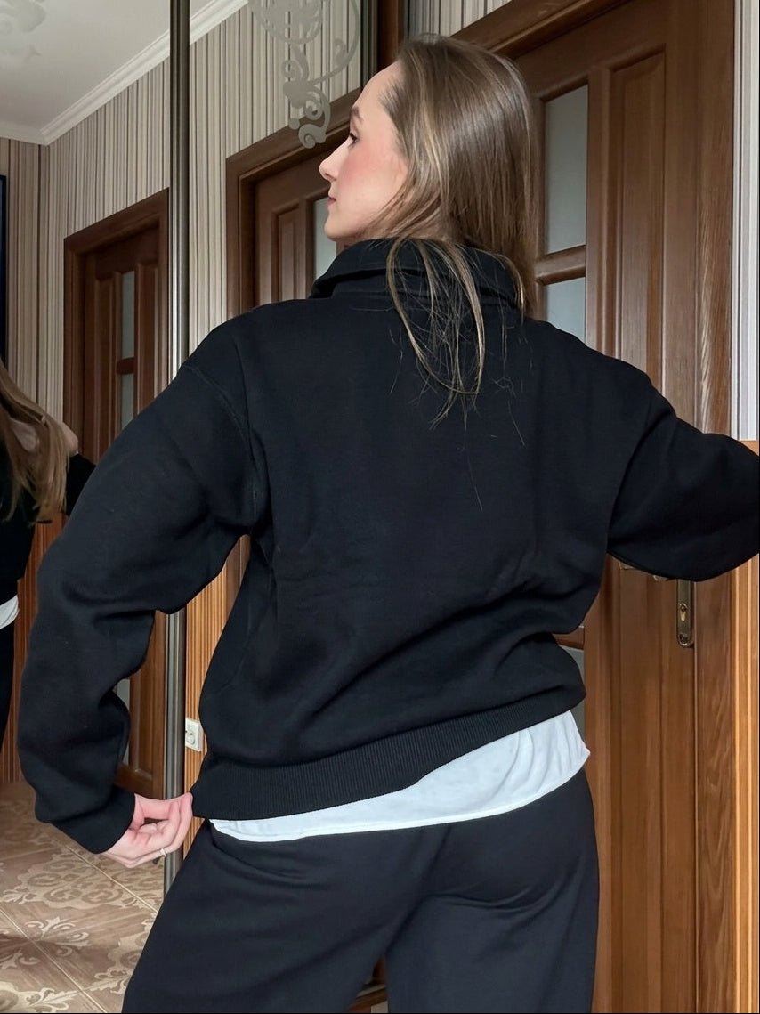Alice Half-Zip Knit Sweater