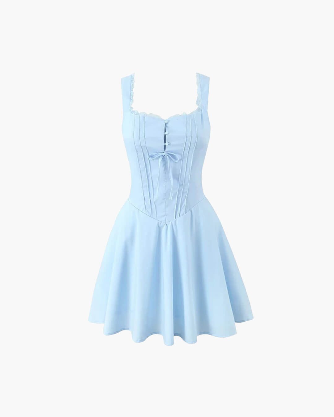 SOKYND Anikka Sleeveless Lace Up Back Dress Dresses1005008269228899-;pd1772479400888062117BlueL