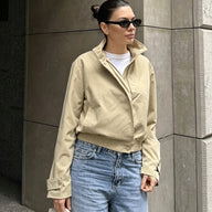 Anne High Neck Zip Jacket