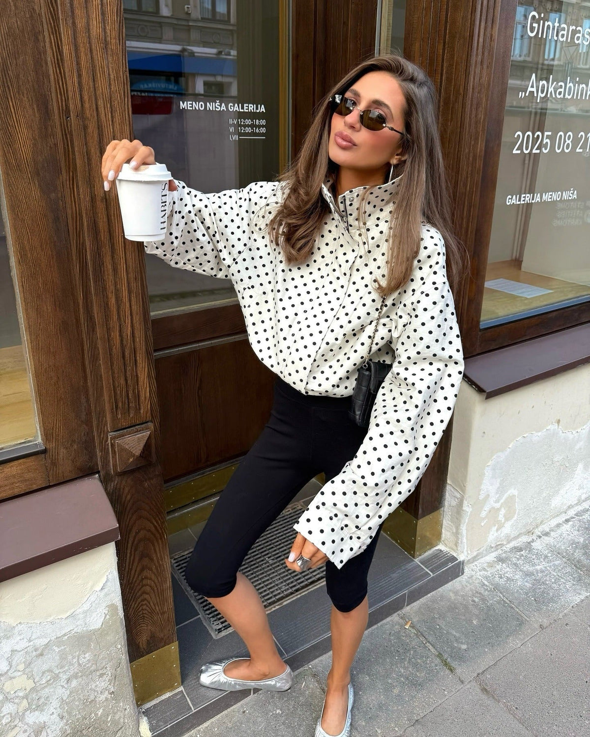 SOKYND Donna Polka Dot Co - Ord Set Matching SetsAt1772777205904576792JacketM