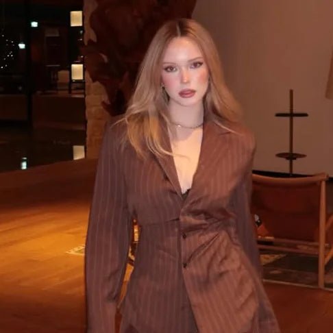 SOKYND Dorothy Pinstripe Pant Suit Matching SetsIP1774219786677015835PantsXS