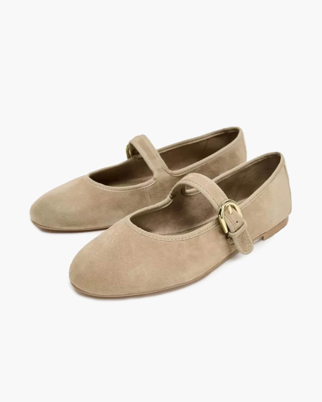 SOKYND Dunja Suede Ballet Flats Shoes38
