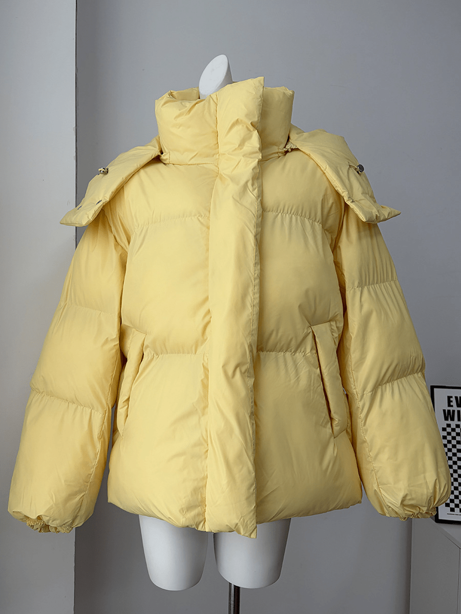 SOKYND Ellie Lightweight Puffer Jacket JacketYellowS