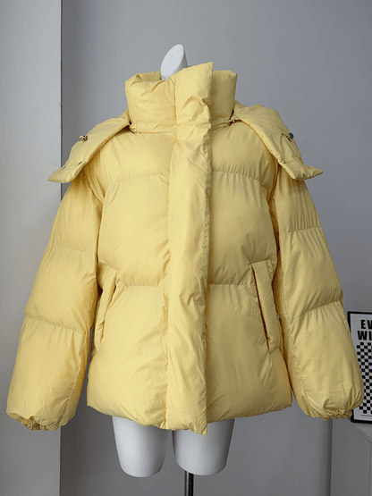 SOKYND Ellie Lightweight Puffer Jacket JacketYellowS