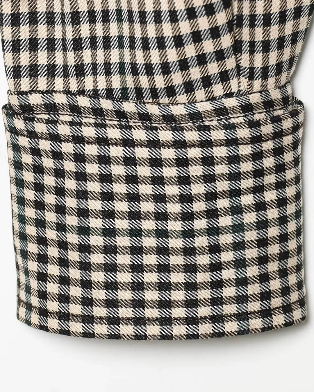 SOKYND Emma High Neck Checked Bomber Jacket JacketSOKYND-266007-L-OS-91127L