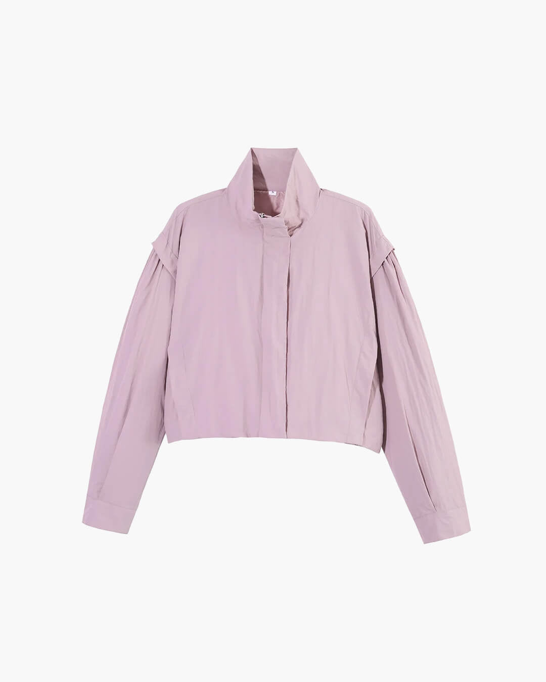 SOKYND Halia High Collar Cropped Jacket Coats & JacketsPinkXS