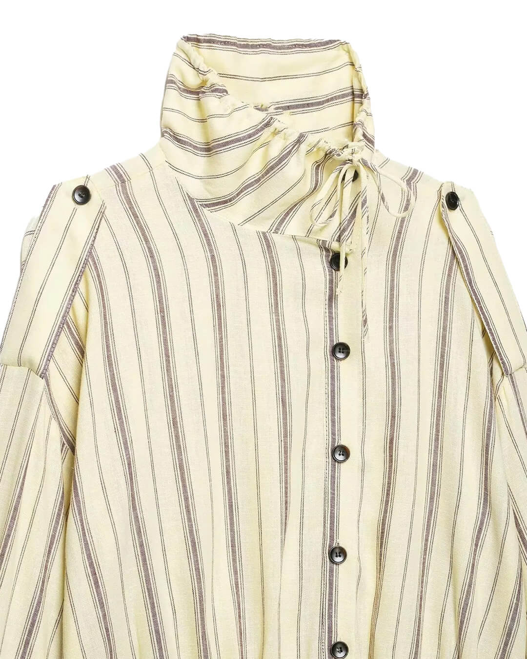 SOKYND Hanna Stand Collar Striped Jacket JacketSOKYND-004823-L-OS-05687L