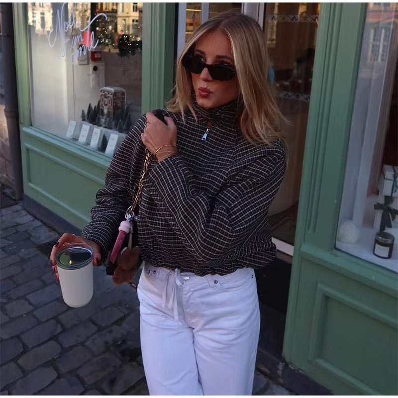 SOKYND Hannah Houndstooth Zip Jacket Matching SetsSOKYND-474583-JAC-XS-30423Jacket OnlyXS