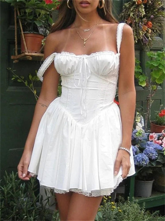 SOKYND Hazel Corset Dress DressWhiteXS