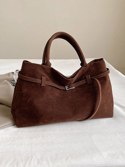 SOKYND Isabel Suede Bag BagSOKYND-234071-BRO-R-74199BrownRegular