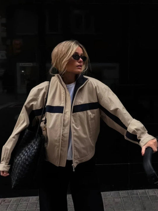 SOKYND Jane Vintage Bomber Jacket JacketSOKYND-300055-S-OS-25079S