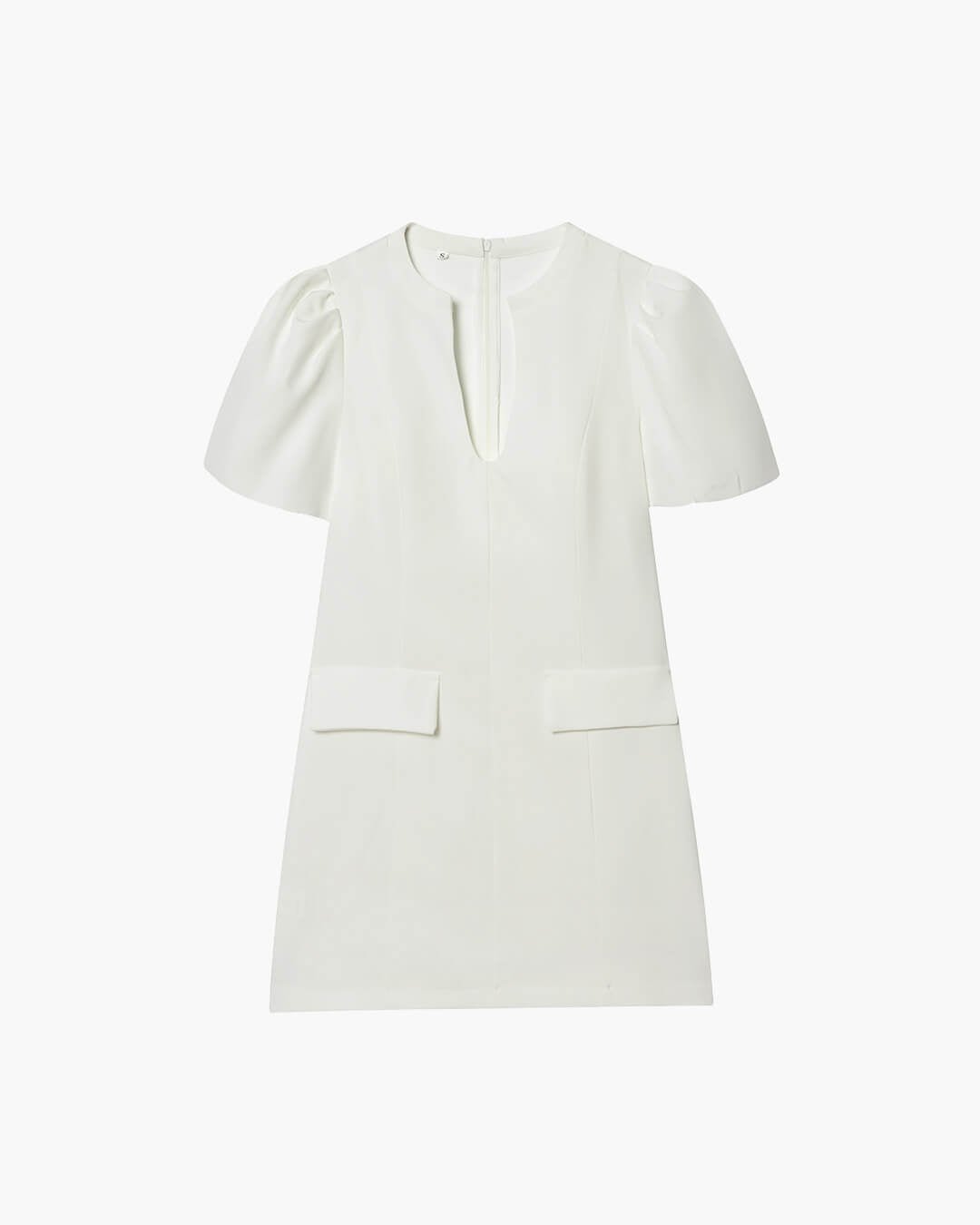 SOKYND Kaira Puff Sleeve Mini Dress DressBlackS