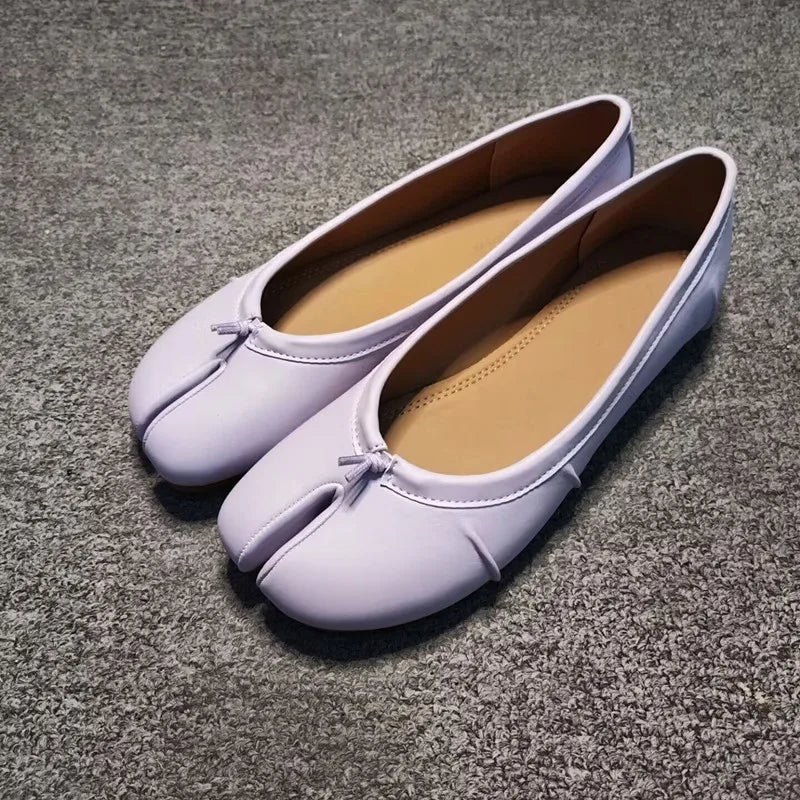 SOKYND Kaira Split-Toe Leather Mules ShoesSOKYND-414103-LAV-35-32023Lavender35