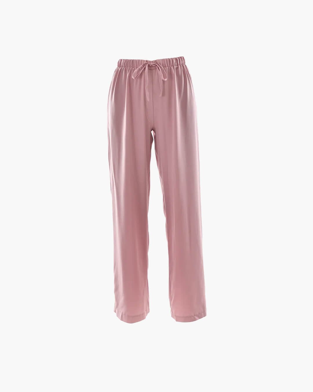 SOKYND Keith High Waist Satin Wide Leg Trousers TrousersYy1774219786667901796PinkL