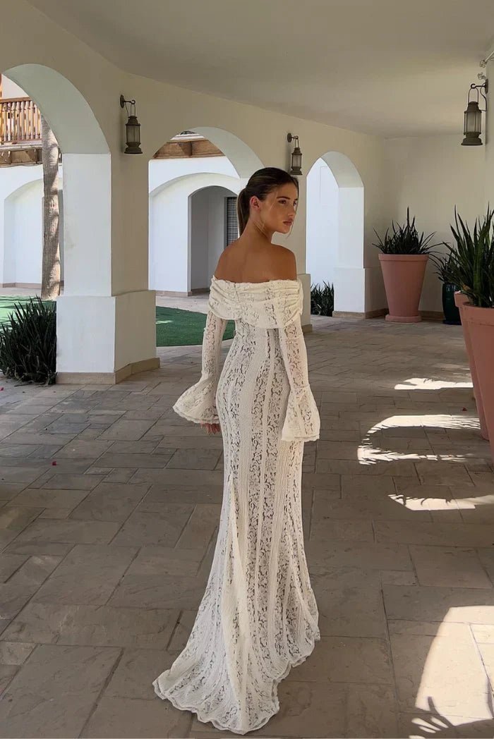 SOKYND Maren Off-Shoulder Lace Maxi Dress DressSOKYND-058903-L-OS-70967L
