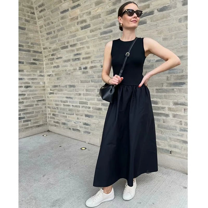 SOKYND Margot Sleeveless Summer Dress DressSOKYND-031319-BLA-M-64727BlackM