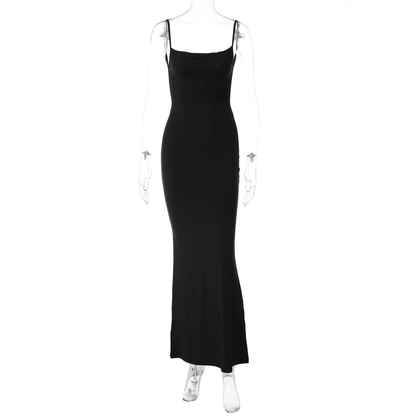 SOKYND Nadira V Neck Strap Midi Dress DressLight GreenXS