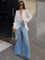 Nicole Hollowed Out Cardigan