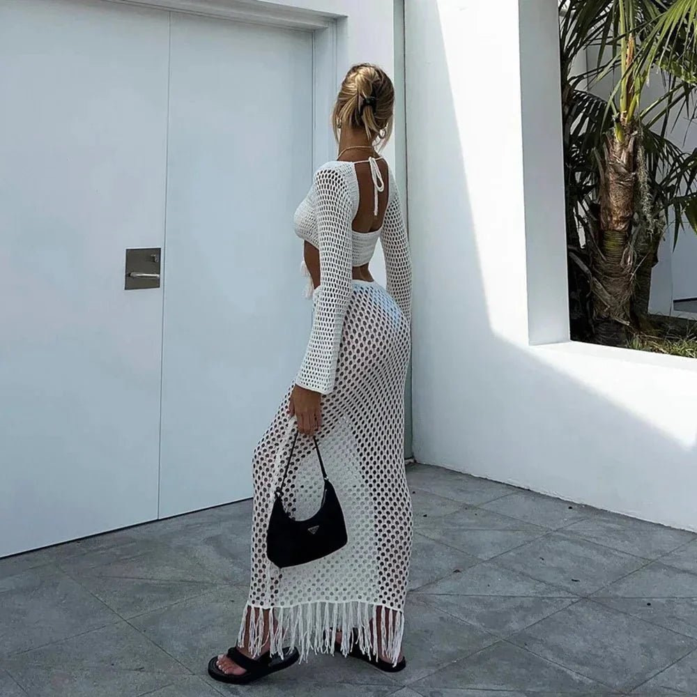 SOKYND Seraphina Crochet Cover Up Skirt Set Matching SetsSOKYND-742615-DEF-S-93527S